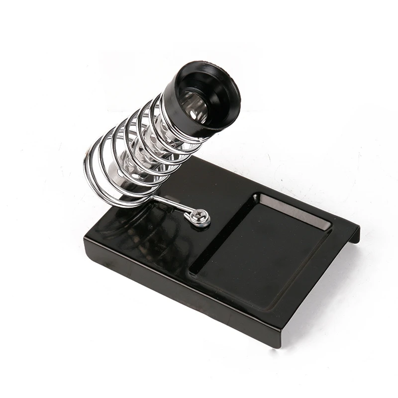 

C-4 Soldering Iron Support Stand Station Metal Base Rectangle Stand Holder Base Support Station Safety Protecting Base