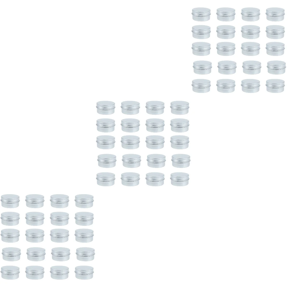 

Tins Metal Tin Empty Jars Containers Lip Balmcosmetic Lids Aluminum Travel Samplecans Screw Containercream Round Bottlescanjar