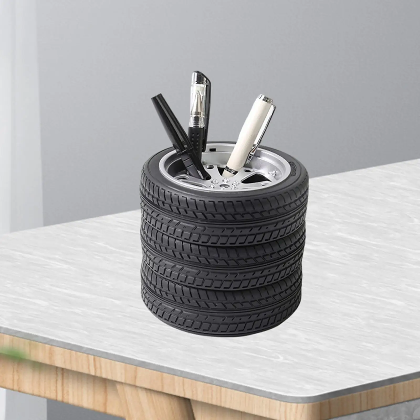 Держатель для ручек в форме колеса декоративный многоцелевой держатель