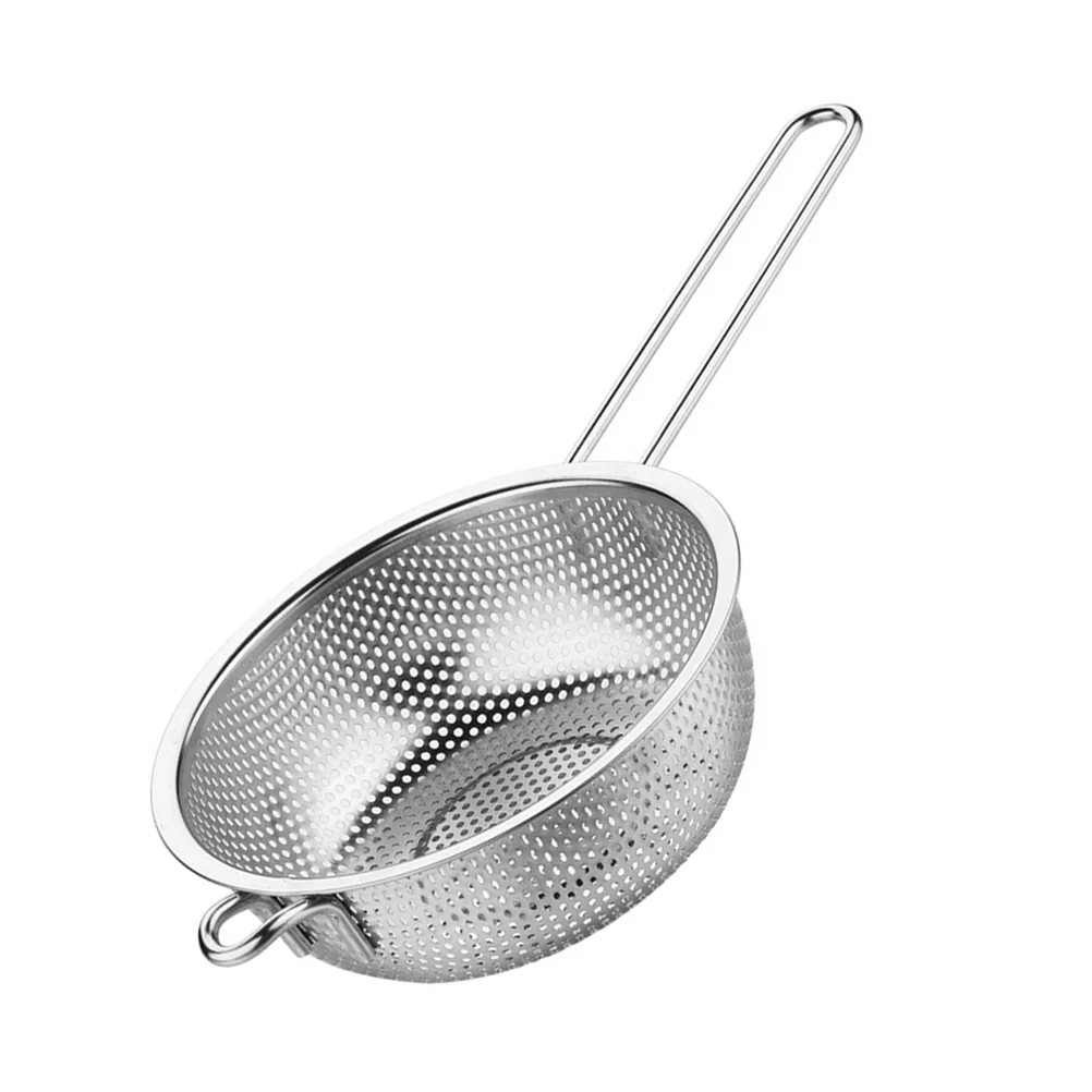 

Colander Strainer Basket Spoon Skimmer Rice Kitchen Bowl Mesh Steel Washing Fruit Vegetable Stainless Ladle Strainers Drain Wash