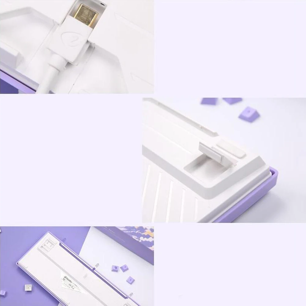 dareu a87 dream cherry mx axis wired mechanical gaming keyboard 87 macro recording keys n key rollover keypads with pbt keycaps free global shipping