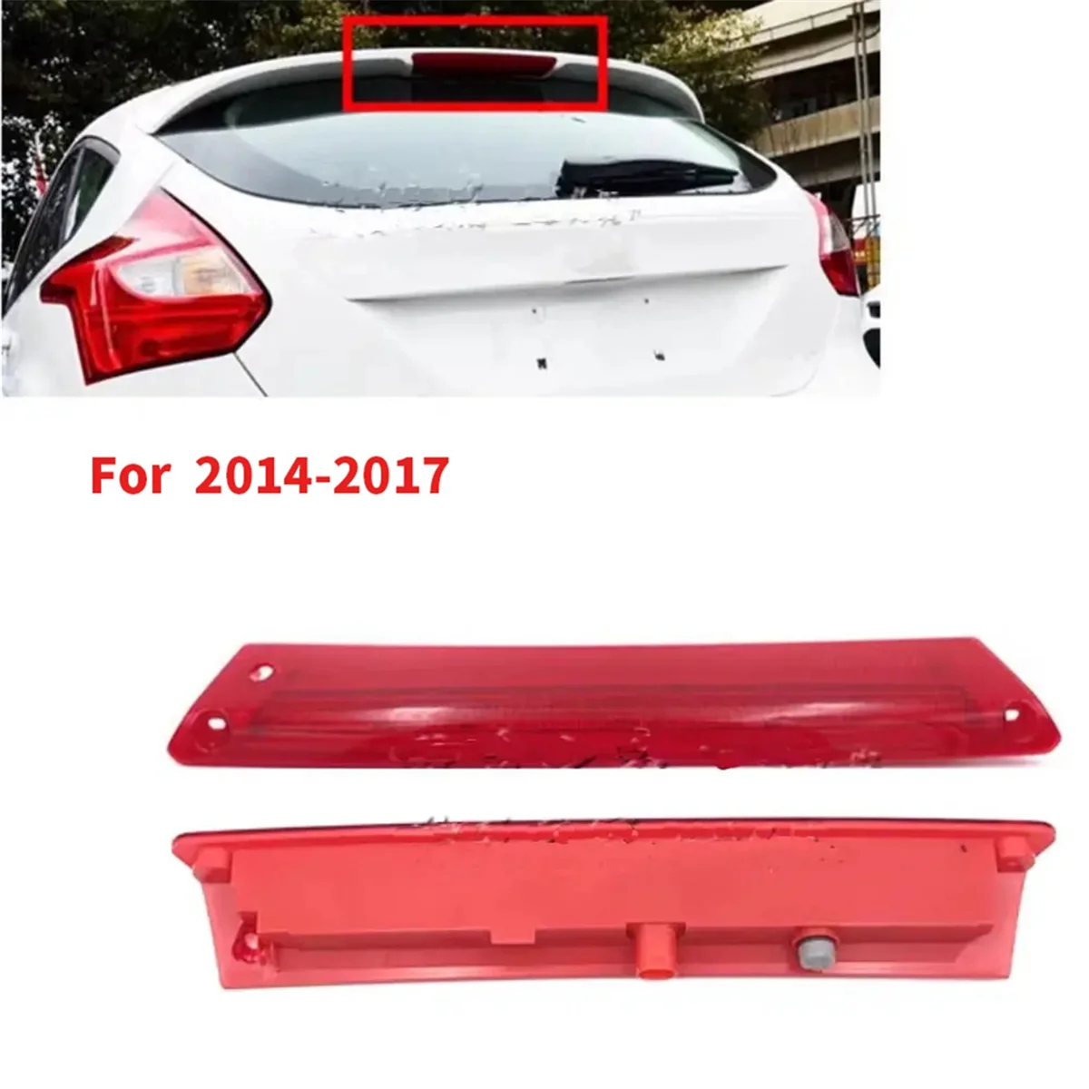 Задний третья Тормозная фонарь Φ лампа 8A6113A613CC для хэтчбека Ford Fiesta 8A61-13A613-BC