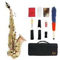 curved professional soprano alto saxophone e flat b flat phosphor bronze sax mouthpiece
