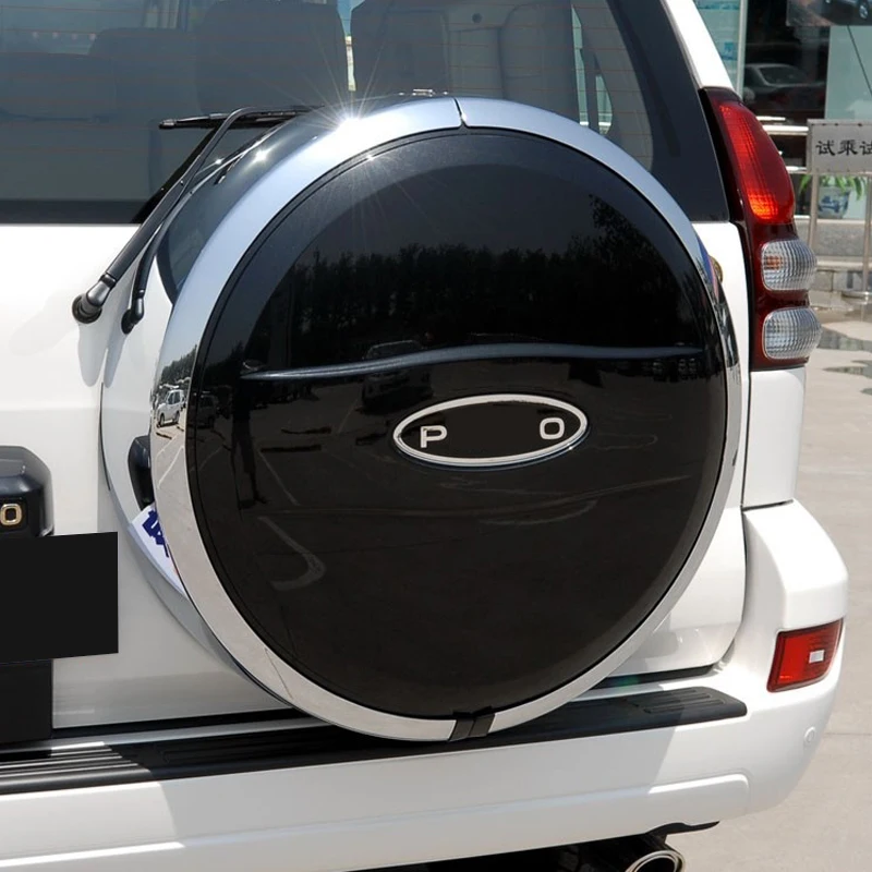 Для Toyota Land Cruiser Prado FJ 120 2003-2009 Автомобильная задняя запасная крышка шины наклейка