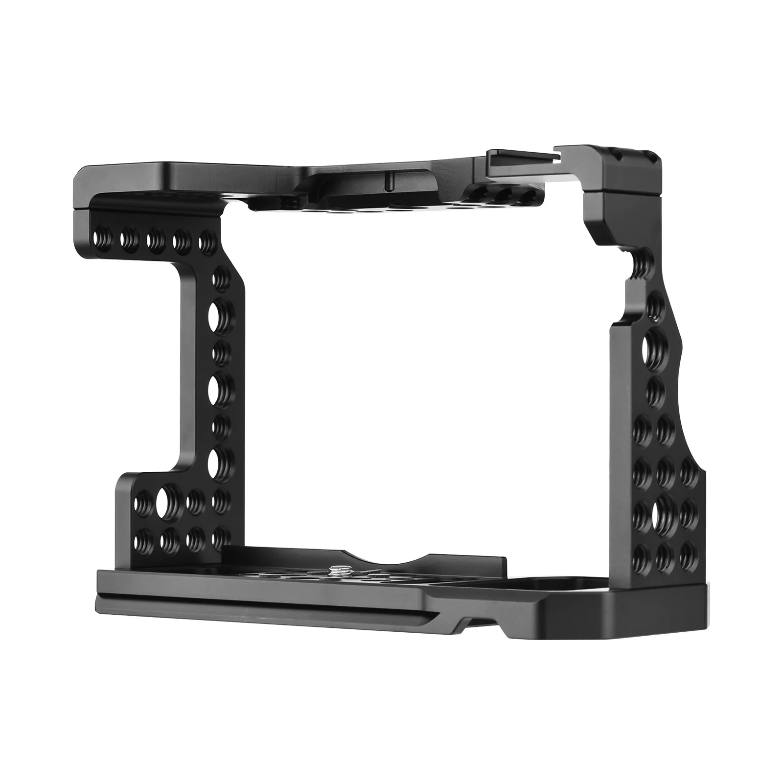 

Сменная клетка для видеокамеры Sony A7M3 A7R3 A9, беззеркальная камера с креплением для холодного башмака, винтовые отверстия 1/4 дюйма и 3/8 дюйма