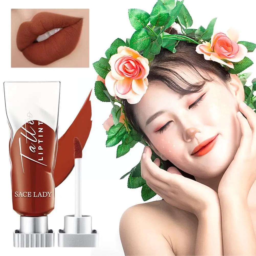 

Velvet Lip Glaze Pigment Matte Liptint Smooth Lip Makeup Colors Cosmecis 4 G9S9