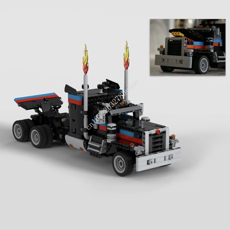 

957 шт., Детский конструктор MOC The Purple Thunder Hero (PTHT)