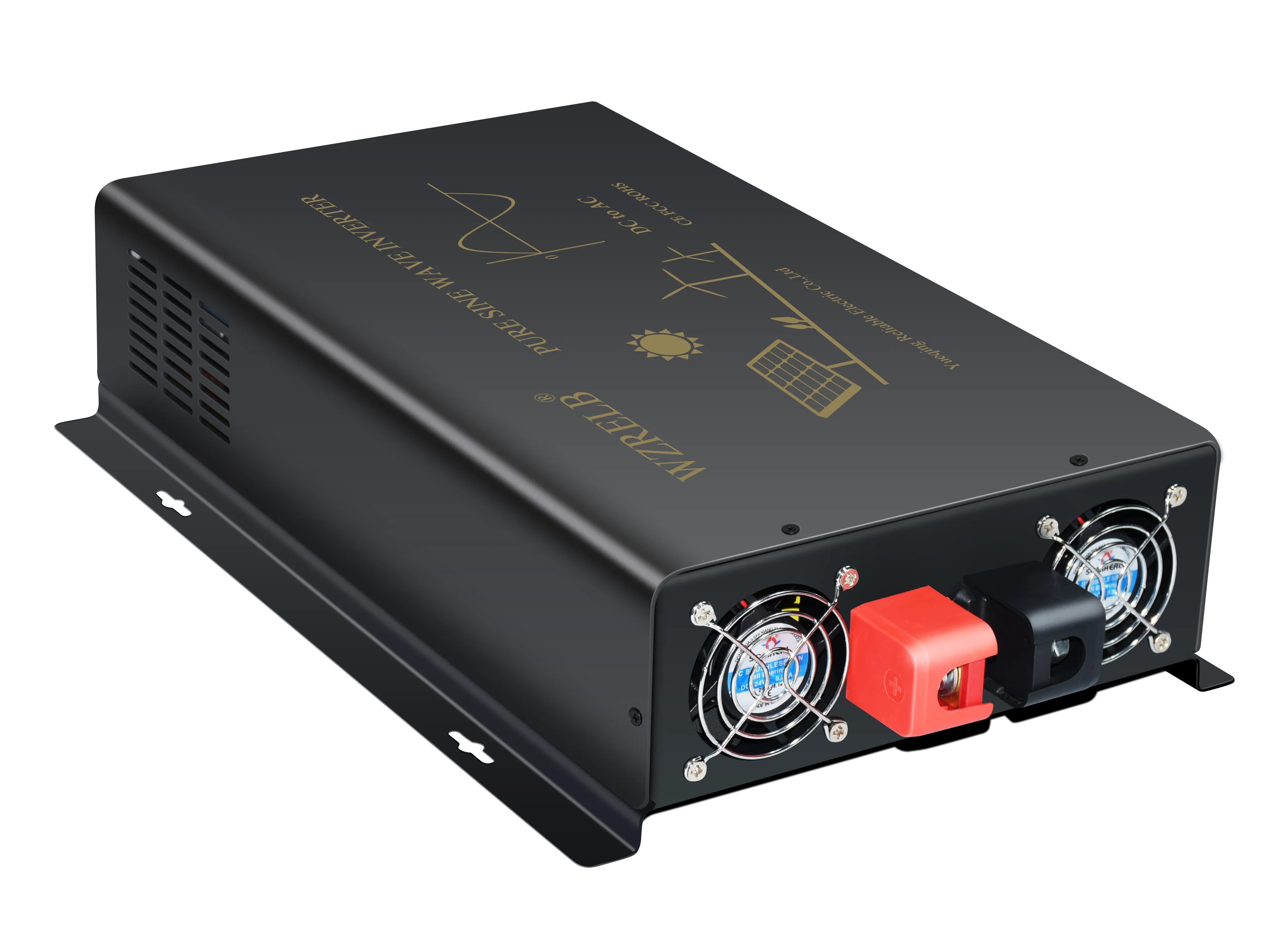 

Pure Sine Wave Solar Inverter 24V to 220V 2000W Camping Power Inverter Generator Converter 12V/36V/48V DC to 120V/230V/240V AC