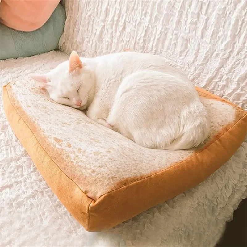 

Кровать для домашних животных, коврик для кошек, домик для собаки в форме сэндвича, мягкая подушка, спальный мешок, зимний теплый спальный коврик, моющийся и подвижный, оптовая продажа CW48