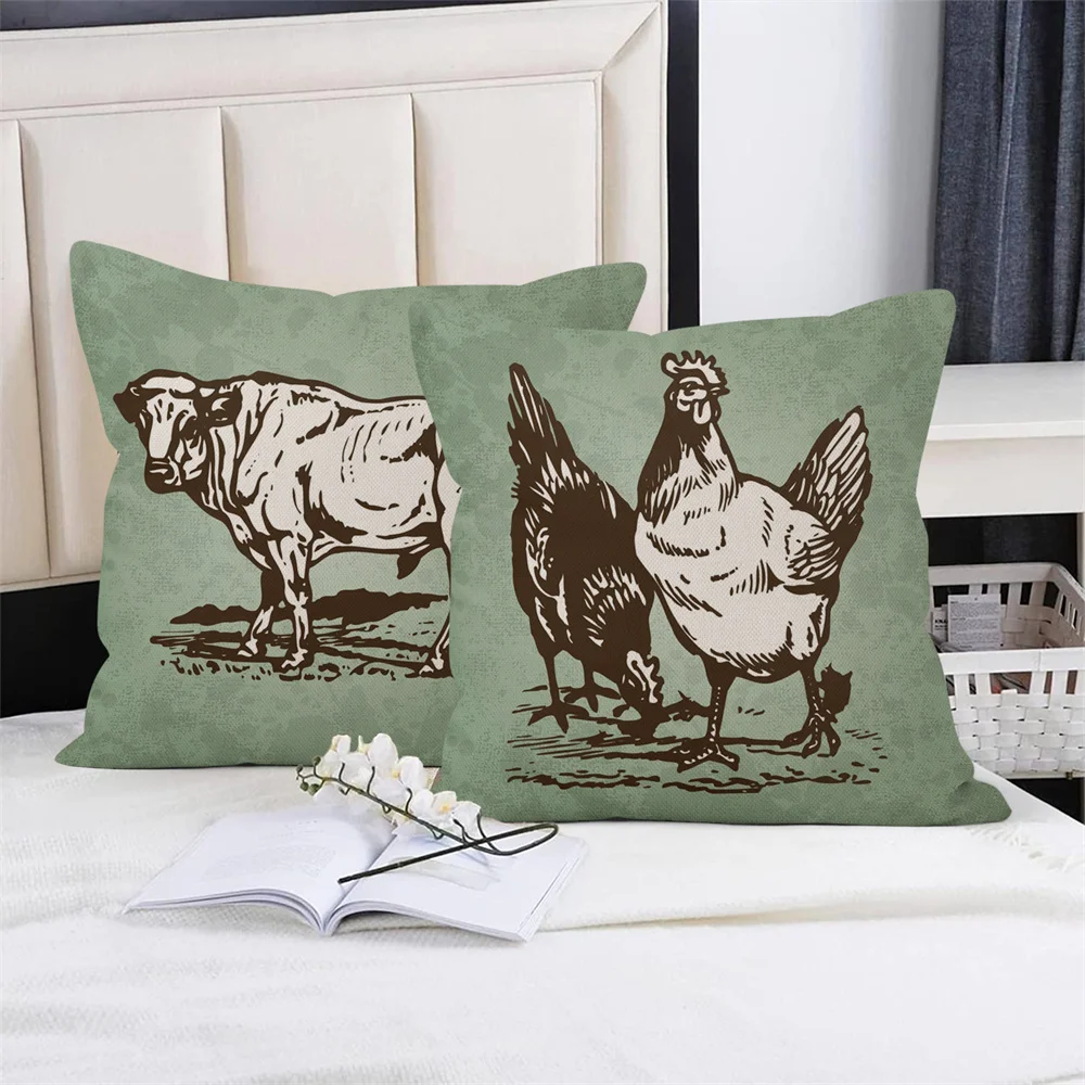 Рисунок 3 - Наволочки с животными на ферму