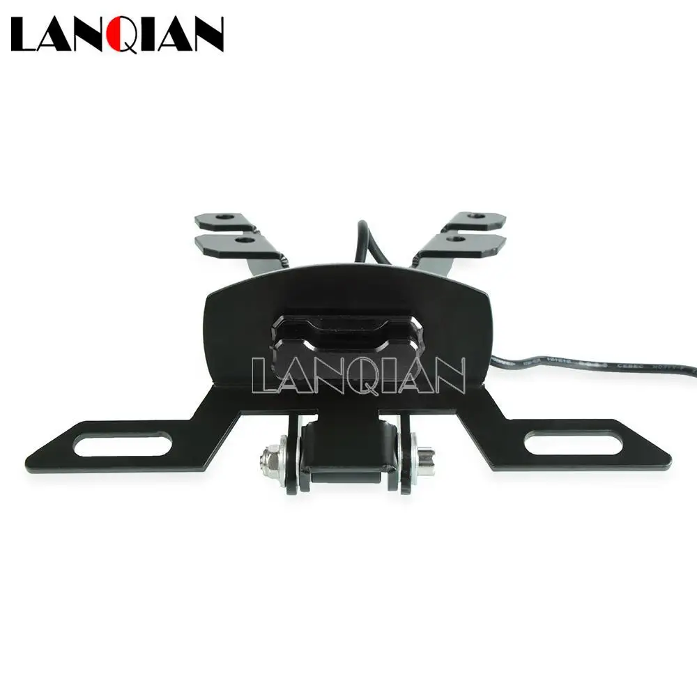

For YAMAHA T-MAX TMAX 530 2017 2018 TMAX530 T-MAX530 Motorcycle Accessories Rear License Plate Bracket Holder Turn Signal Light