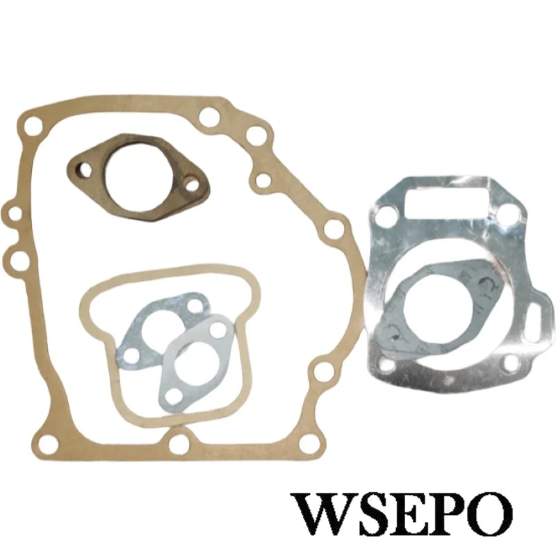 Качество OEM! Полный комплект уплотнений для капитального ремонта 168F 3.5HP 170F 4HP горизонтальный вал 196CC 208CC 4-тактный дизельный двигатель с воздушным охлаждением