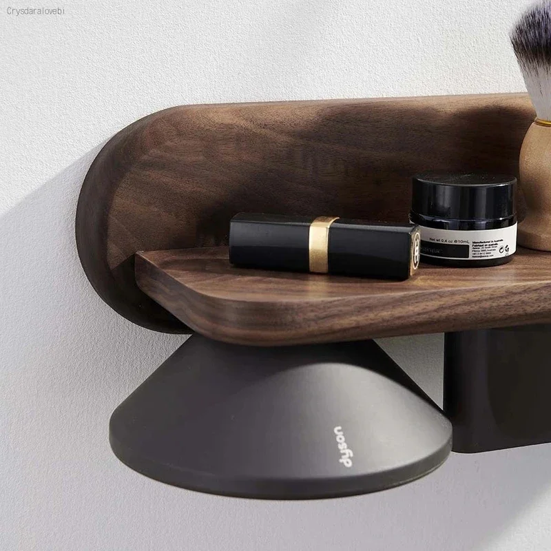 Настенный держатель для фена сверхзвукового Dyson орех бук кронштейн стойка
