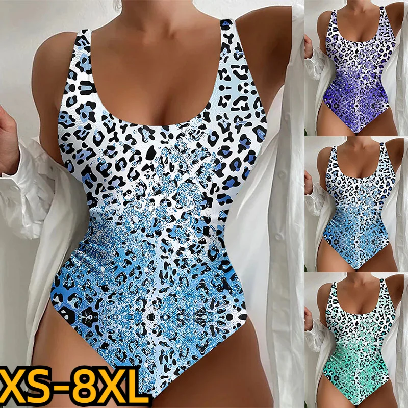 

Vacation Skintight Swimwear Women's One Piece Monokini Normal Swimsuit New Design Printing Beachwear Fashion Bathing Suits