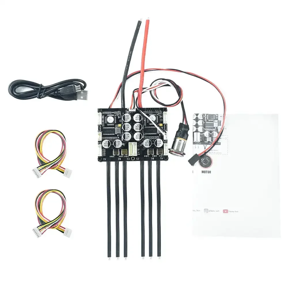 Flipsky Dual FSESC4.20 Plus (на базе VESC) с радиатором из анодированного алюминия 100А