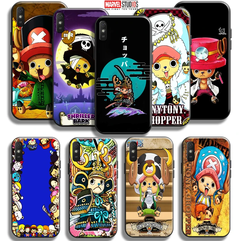 

ONE PIECE Tony Tony Chopper Phone Case For Xiaomi Redmi 9A 9AT Funda Back Coque Carcasa Soft Black Silicone Cover