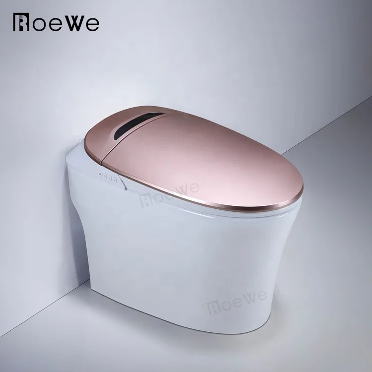 Hot Selling Top Quality Instant Water Heating Night Light Smart Toilet Automatic Bidet Toilet WC