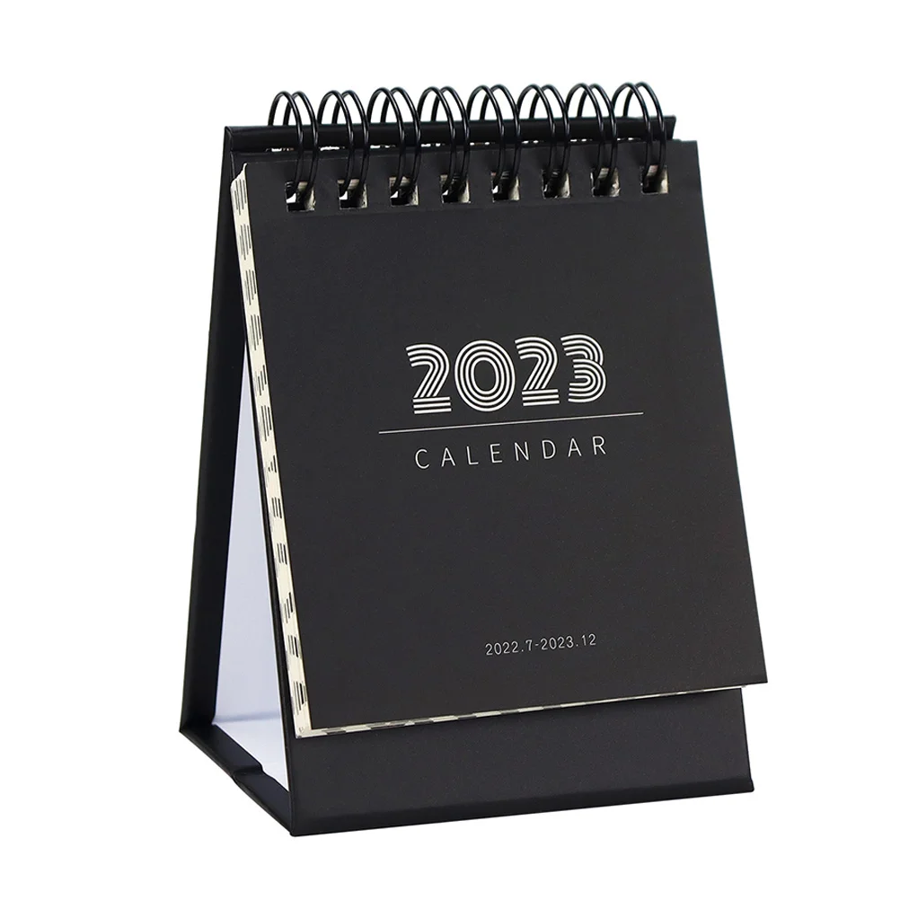 

Calendar Desk Mini Planner 2023 Standing Monthlydesktop Daily Table Schedule Officecalendars Tabletop Year Pad Memo Coil