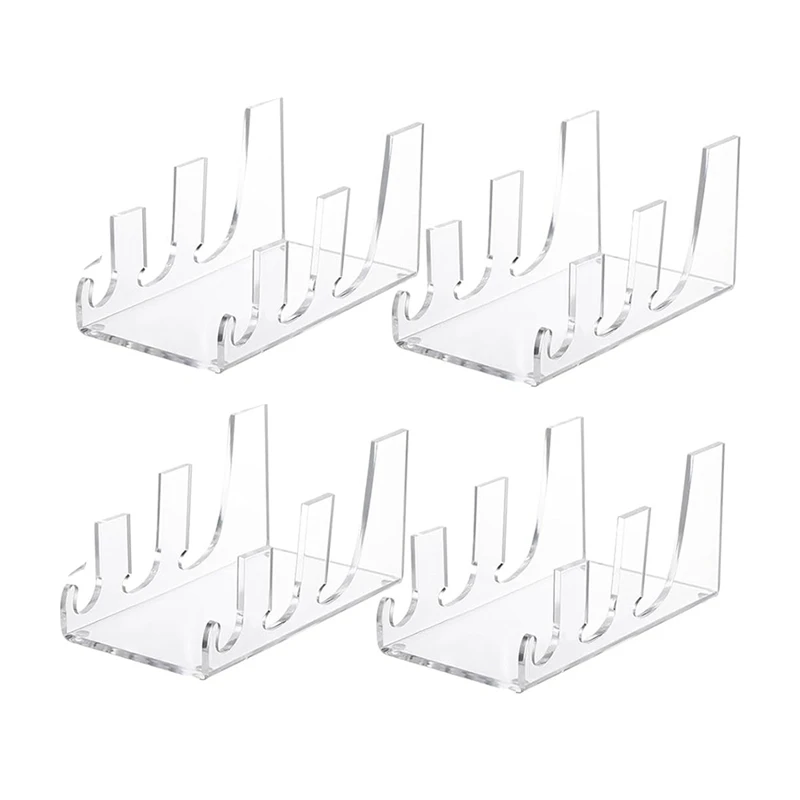 Стандартная подставка для посуды акриловая прозрачная тарелок подставки