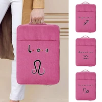 laptop case bag for 11 12 13 14 15 inch protective cover handbag for notebook macbook dell hp huawei constellation series print