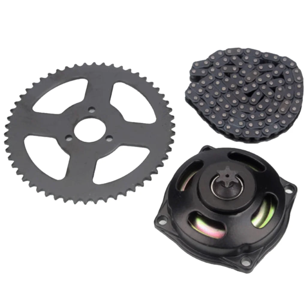 Цепь T8F с зубчатой шестерней 54 Задняя звездочка для мини-мотоцикла