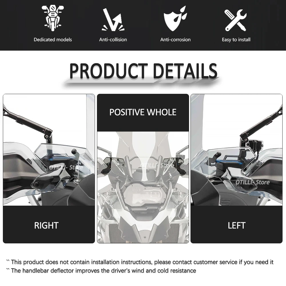 Защита рук защита ручки руля для BMW R1200GS R1250GS Adventure S1000XR R1250 R1200 GS S1000 XR