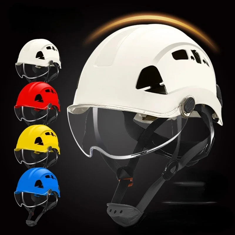 

CE Carbon Fiber Pattern Safety Helmet High Quality ABS Construction Hard Hats for Men Adjustable Vent Bicycle Outdoor Workwear