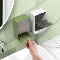 2 pack bar soap holder keep soap bars dry soap container is waterproof dustproof wall mounted soap dish holder