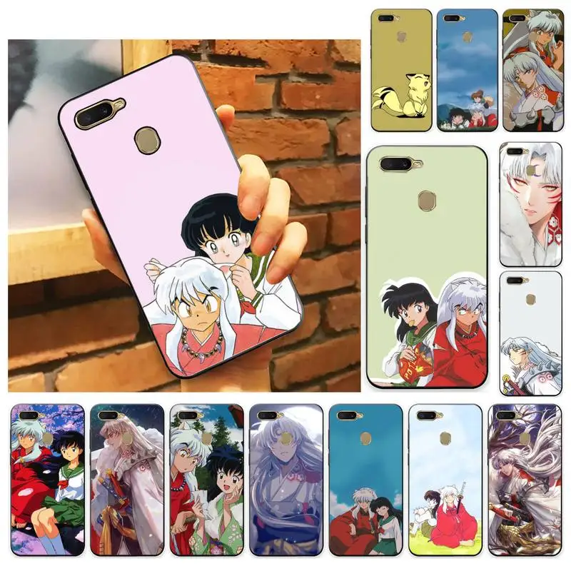 

FHNBLJ Inuyasha Sesshoumaru Phone Case For Oppo A9 Realme C3 6Pro Coque For vivo Y91C Y17 Y19 Back Cover