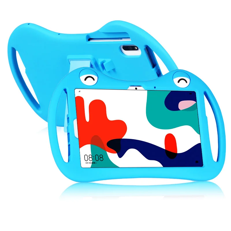 

Soft Stand Protective Shell Silicone Anti-Drop Tablet Cover for Samsung Galaxy Tab A7 10.4 2020 SM-T500 T505 Kids Case