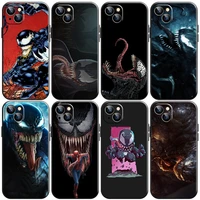 marvel venom cool phone case for iphone 11 13 12 pro max 12 13 mini x xs xr max se 6 7 8 plus soft silicone cover