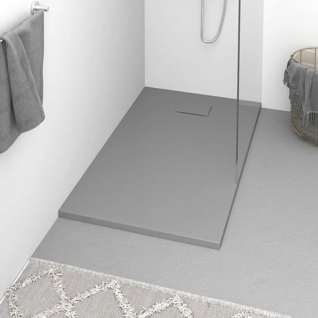 

SMC gray shower caterer 120x70 cm