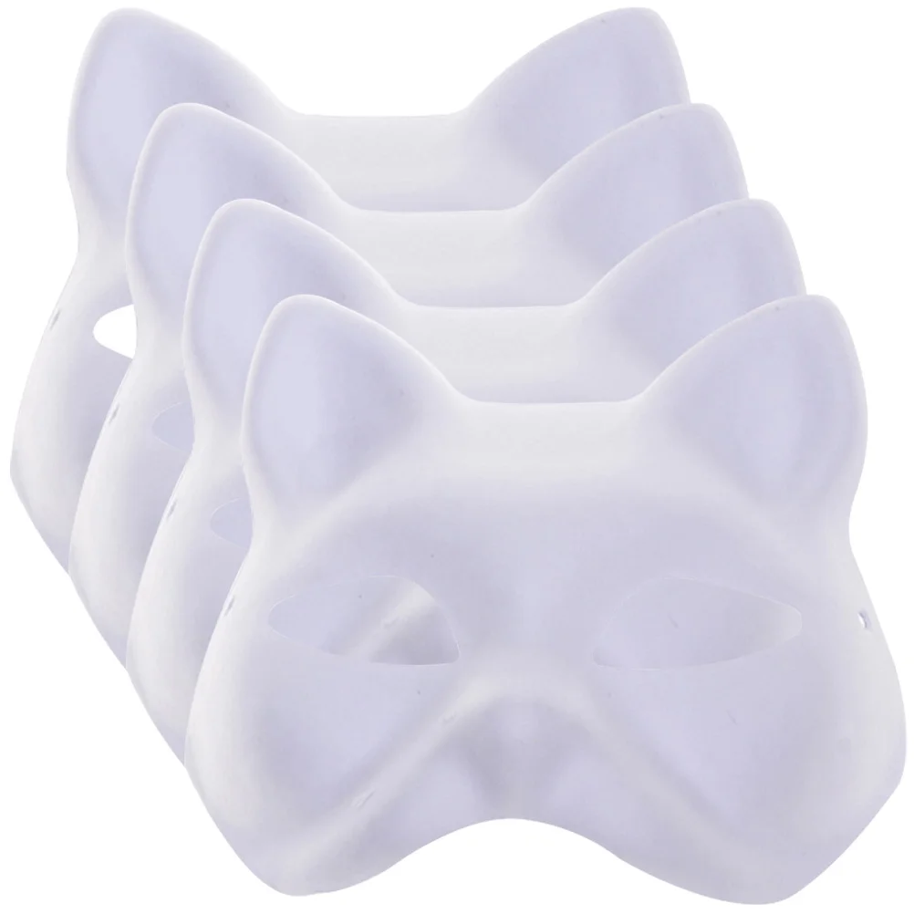 4 шт. ручная роспись маски из целлюлозы половина Хэллоуина маскарада оптовые