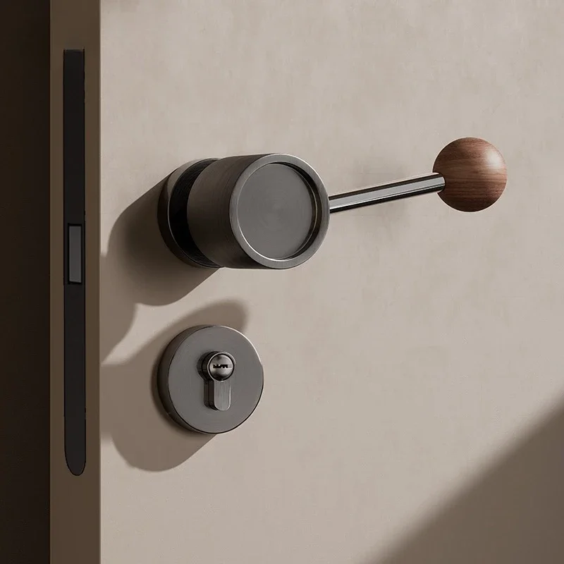 Современный креативный дизайн магнитный бесшумный замок интерьерный винтажный