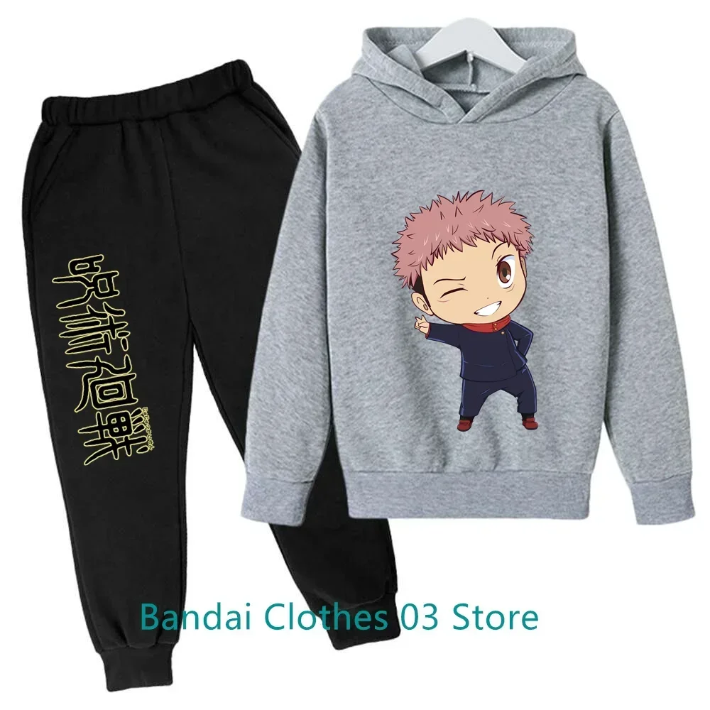 Толстовка С Капюшоном В Стиле Аниме Juutsu Kaiyen Для Детей Модный Пуловер Принтом