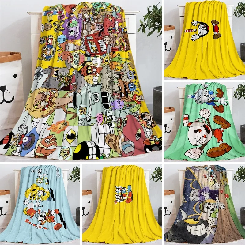 

Одеяло пушистое демисезонное с принтом, мягкое, в шотландскую клетку