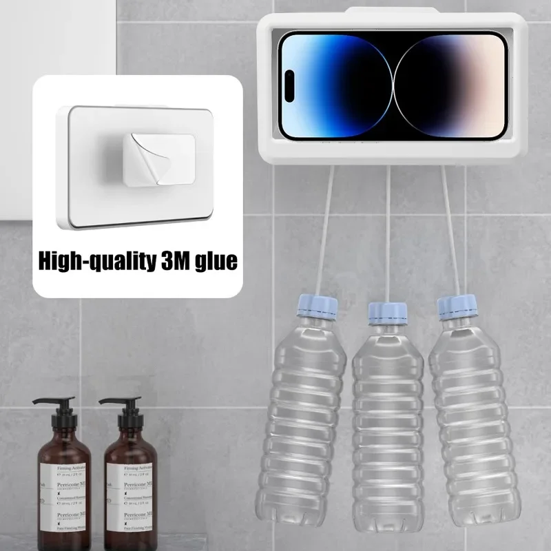 Водонепроницаемый держатель для телефона настенный чехол в ванной комнате