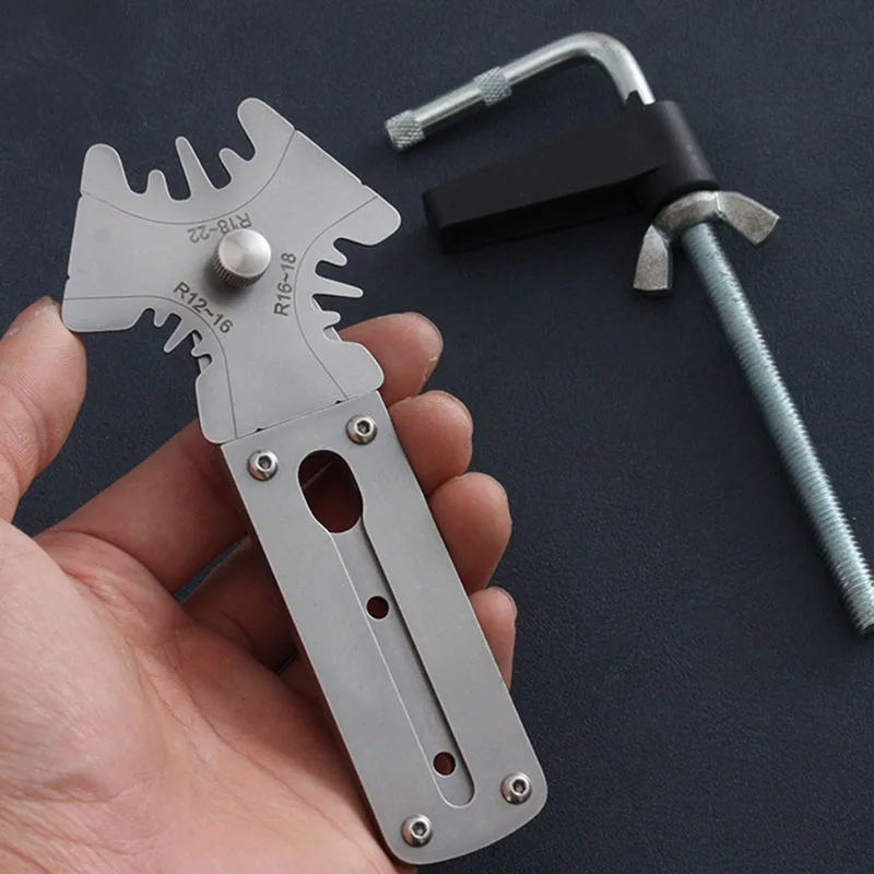 

Leather Corner Treatment Zipper Installation Tool DIY Leather Craft