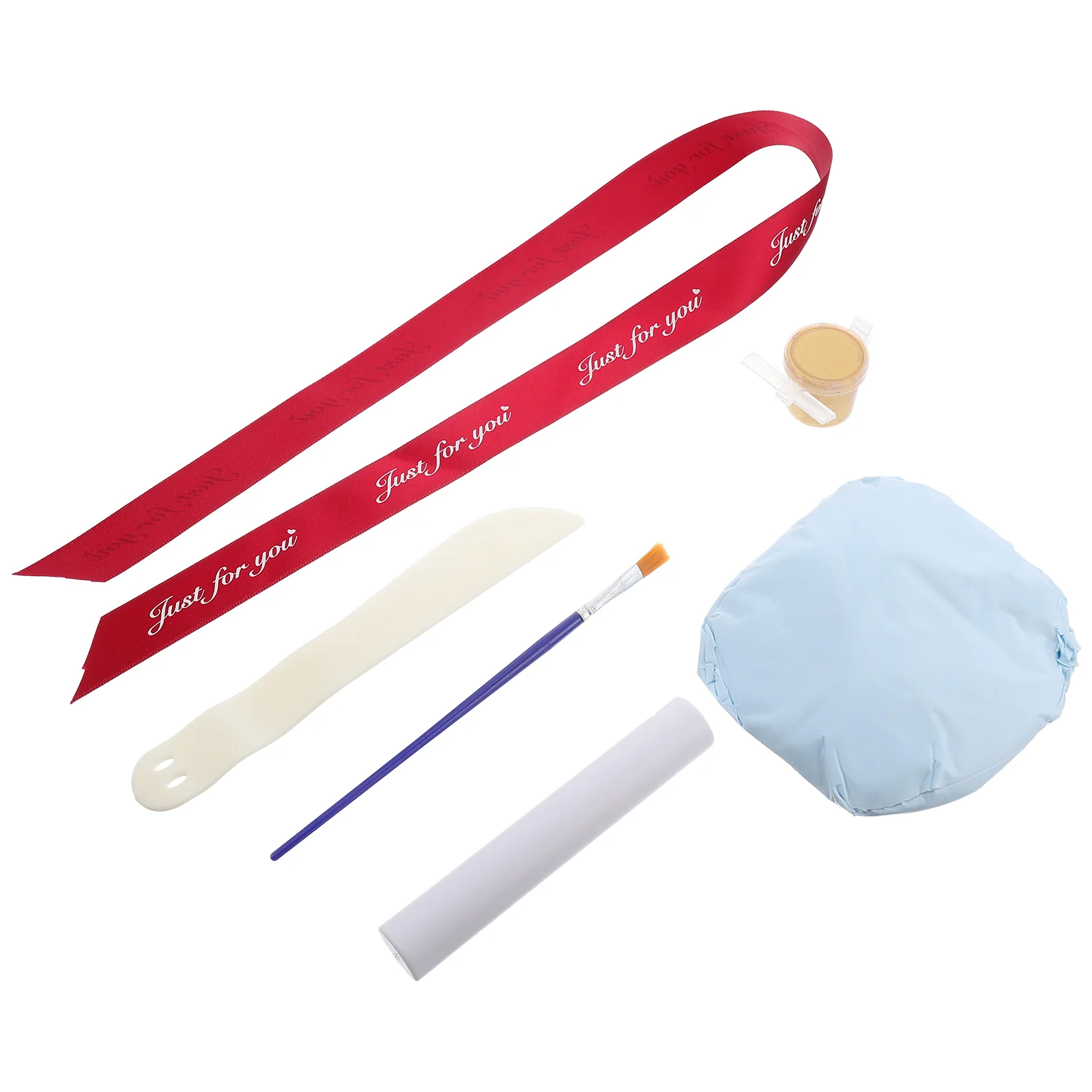 

1 Bag Footprint Clay Creative Durable Funny Souvenir Inkpad Handprint Kit for Infant Baby