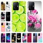 Чехол для Xiaomi 11 T Pro, Мягкая силиконовая задняя крышка из ТПУ Для Xiaomi 11 T, чехол для телефона Mi11T Mi 11 T, бампер, оболочка, чехлы