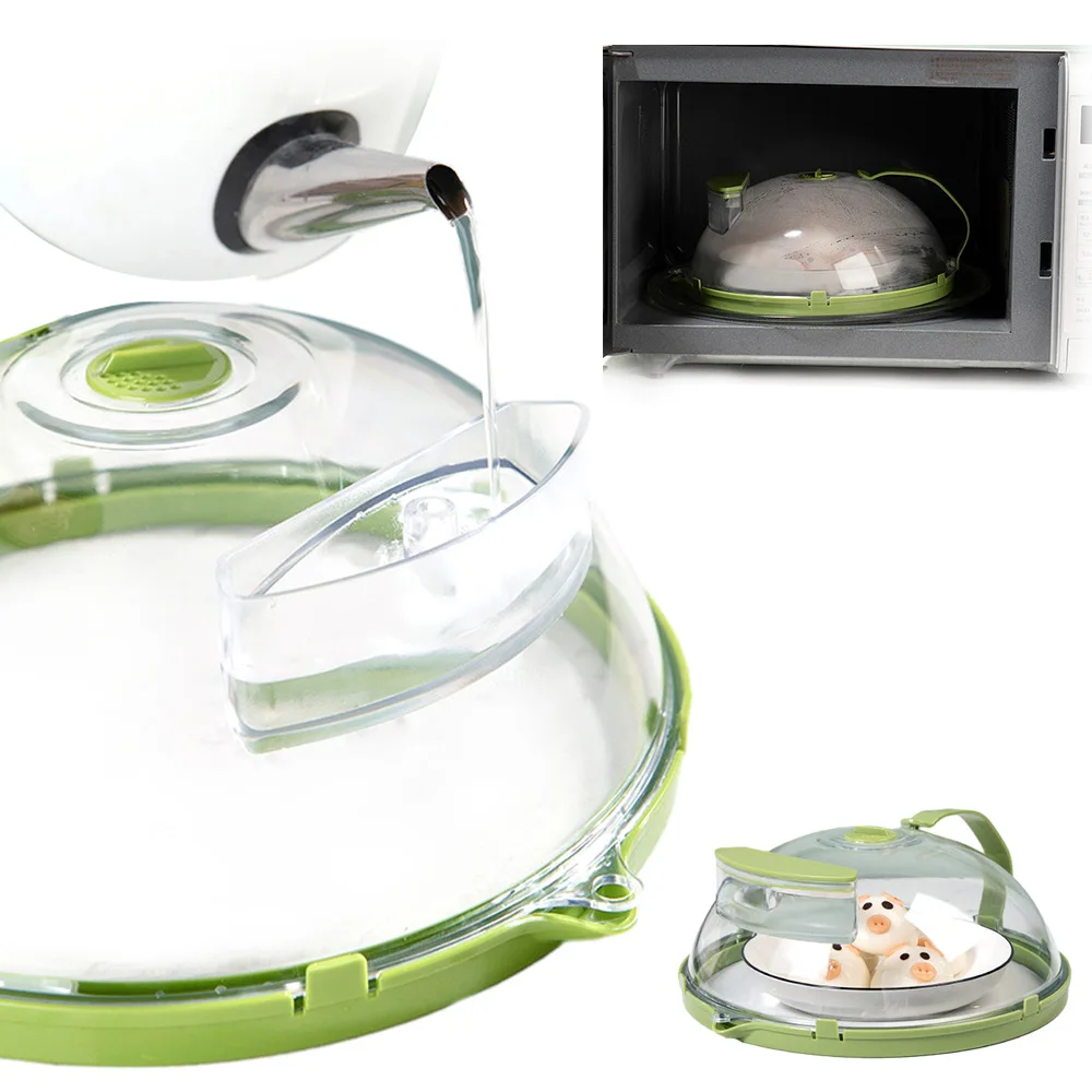 Фотообои для еды прозрачная фотопечь с водяным отпаривателем и ручкой крышки