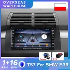 Автомагнитола для BMW E39 E53 X5, мультимедийный плеер на Android, с GPS, управлением рулевым колесом, Wi-Fi, Bluetooth, типоразмер 2DIN