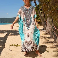 plus size beach cover up 2022 robe plage sarong swimsuit cover pareos de playa mujer beachwear swimsuit womens maxi dress