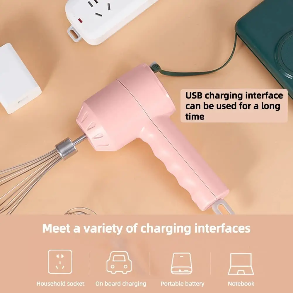 Блендер 3 в 1 с зарядкой от USB Электрический измельчитель чеснока автоматический