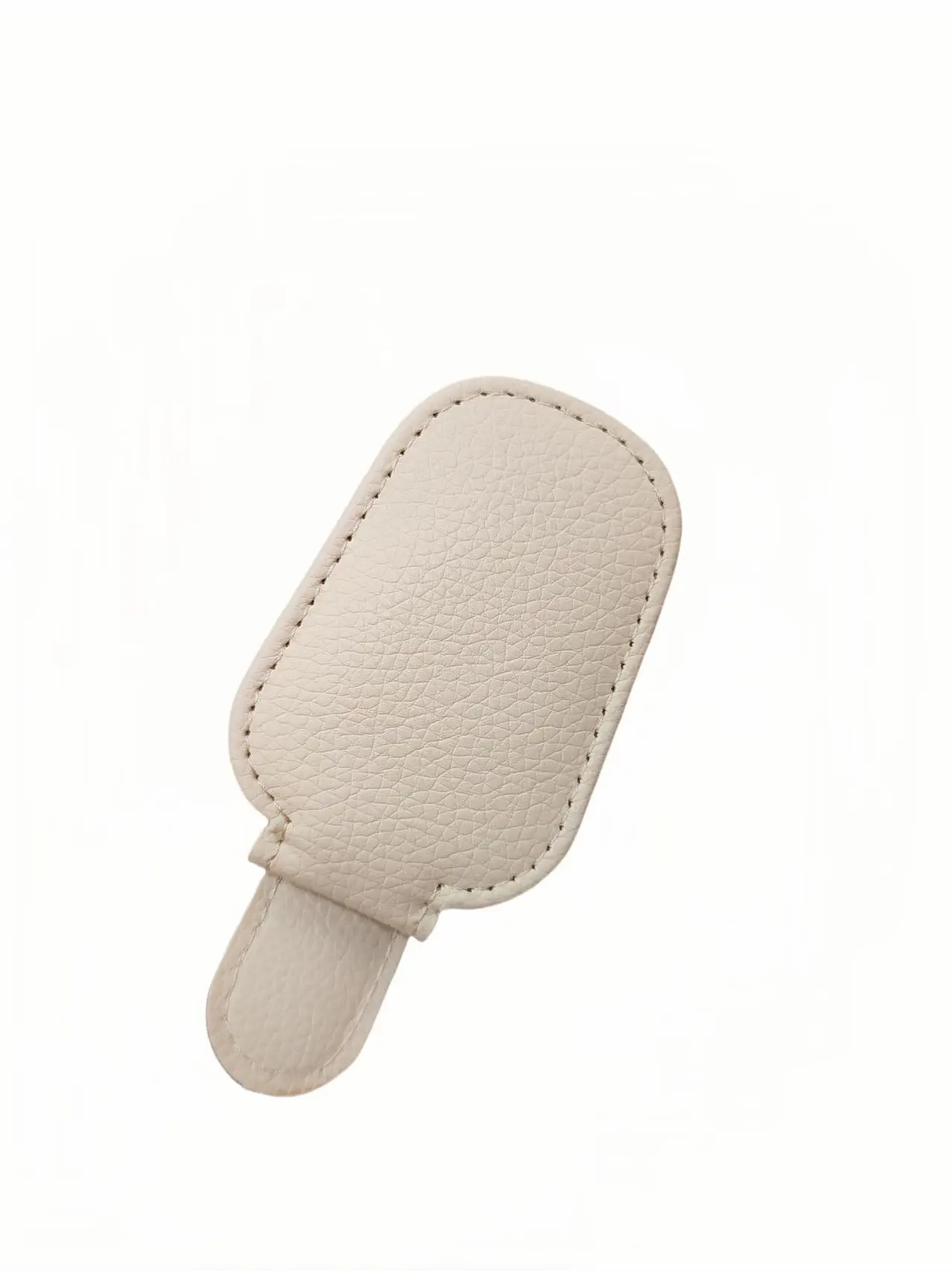 

Кожаный Магнитный Держатель-органайзер Для Солнцезащитных Очков И Карт В Автомобиль - Быстросъемный Зажим Для Очков В Машину