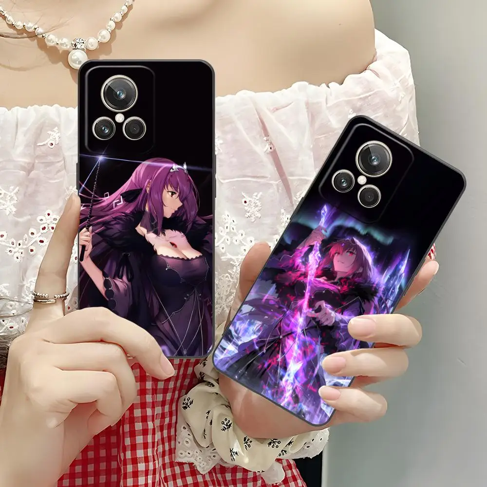 Чехол для телефона FGO Scathach Skadi для Realme GT 8 Neo Pro C75 73 71 C67 65 C55 53 C35 31 C20 15, мягкий противоударный чехол из ТПУ (art.: 3920dbc59dc47) - 3920dbc59dc47