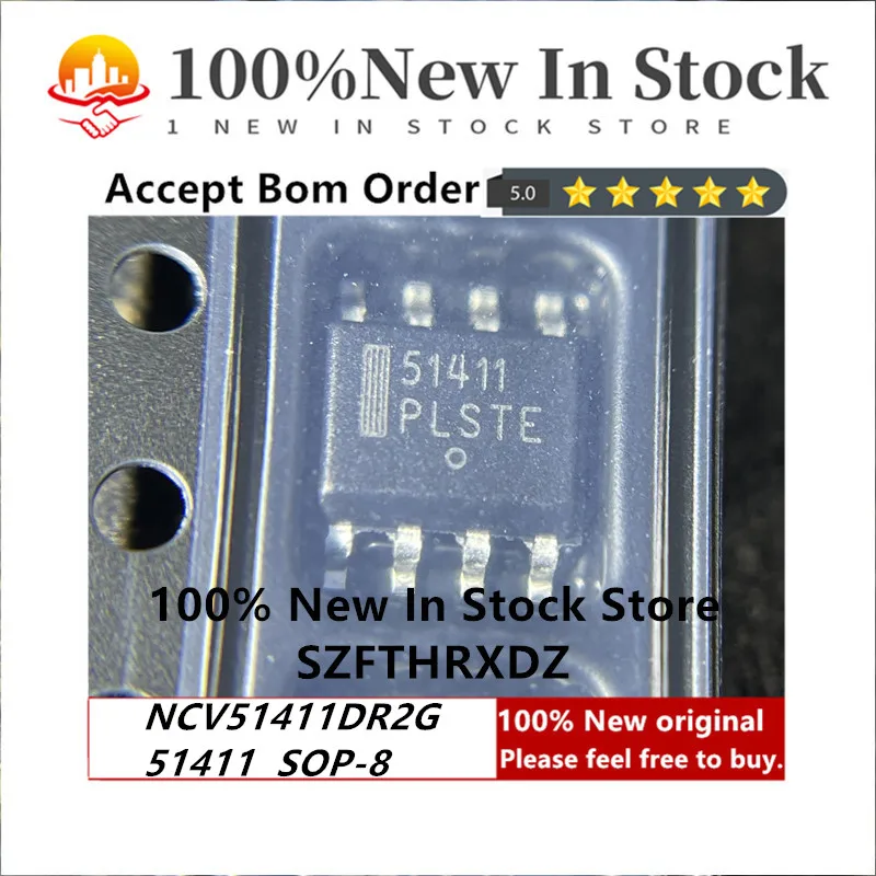 

100% Новый оригинальный n514cv11dr2g SOP8 51411 SOP-8 Conv DC-DC одиночный понижающий от 4,5 в до 40 в 8-контактный