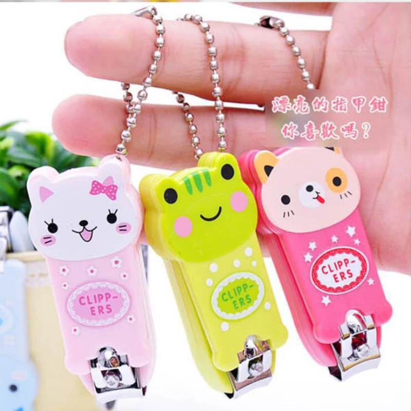 Creative Cartoon Animal Cute Nail Scissors Children's Nail Clippers Safe Baby Finger Toe Trimmer Scissors Children's Trimmers