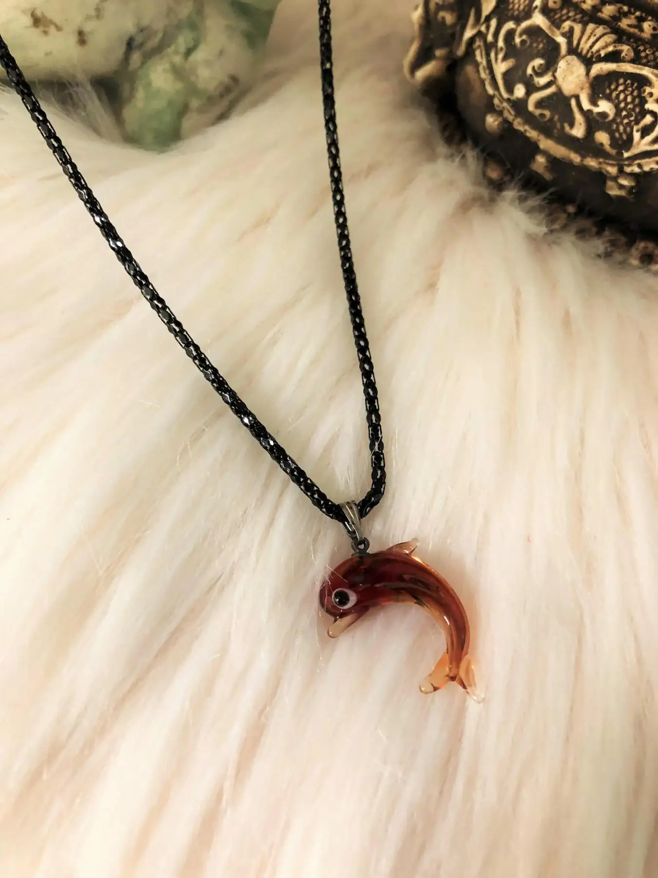 

Murano Camı Handmade Women Necklace Mrn58