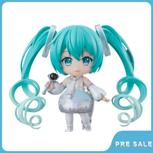 

10Cm Pre Sale Anime Hatsune Miku Vocaloid Q Version Action Figure Original Hand-Made Collection Pvc Model Toys Gifts for Kids